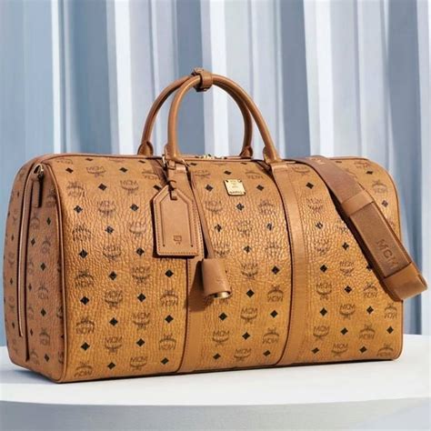 mcm replica travel bag|spotting a genuine mcm bag.